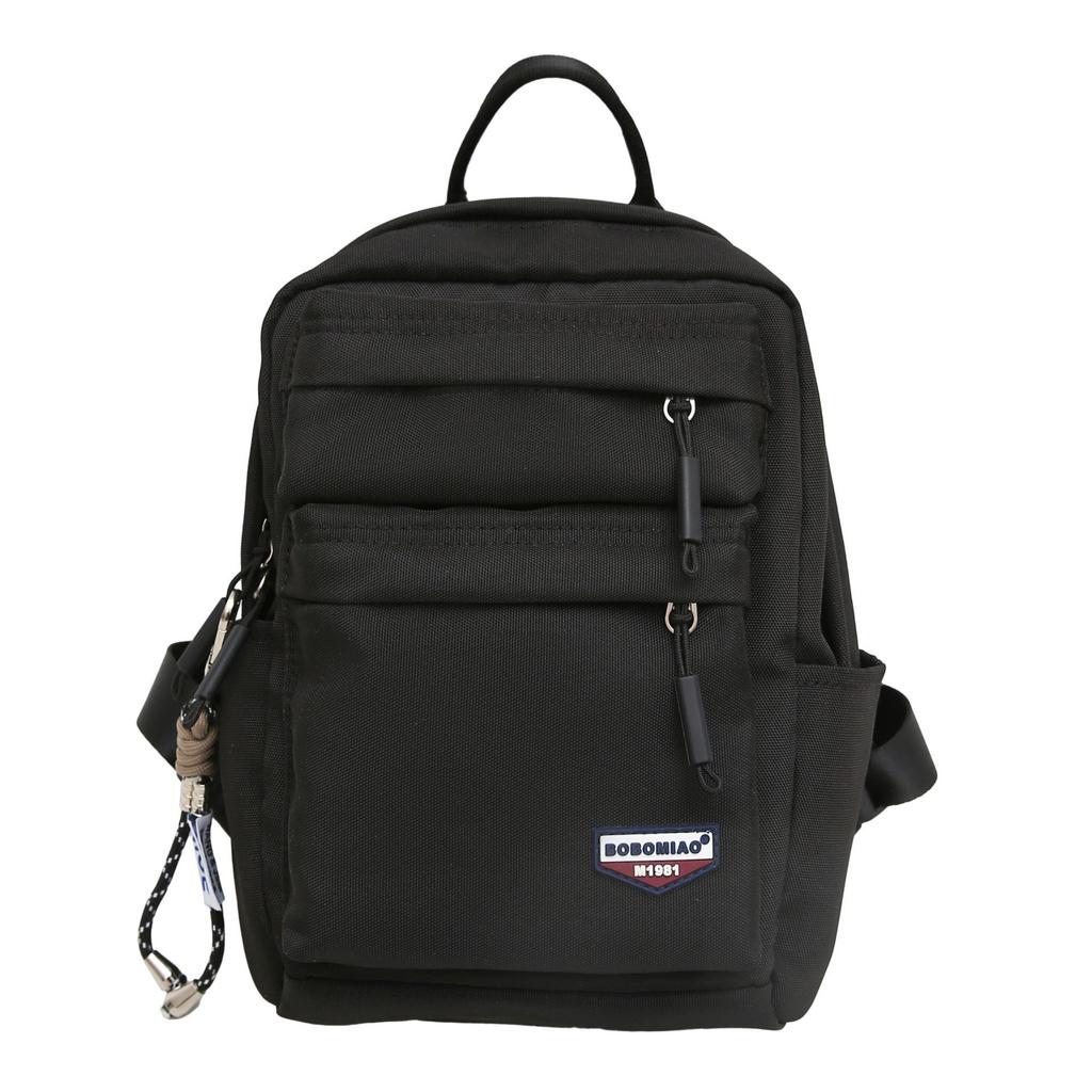 School Bag Mini Backpack Versatile Fashion Outdoor Sports Cycling Backpack Picnic Lightweight Mountaineering Bag Casual Simple Shoulder