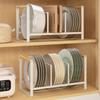 Drain Bowl Rack Household Kitchen Drain Rack Single Layer Cupboard Small Dish Sorting Tableware Dish Storage Rack