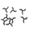 8Pcs Diy Accessories For Rc Fpv Racing Freestyle 1.8Inch Cinewhoop Toothpick Drones 45Mm 3-Blade Pc Propeller 1Mm 1.5Mm