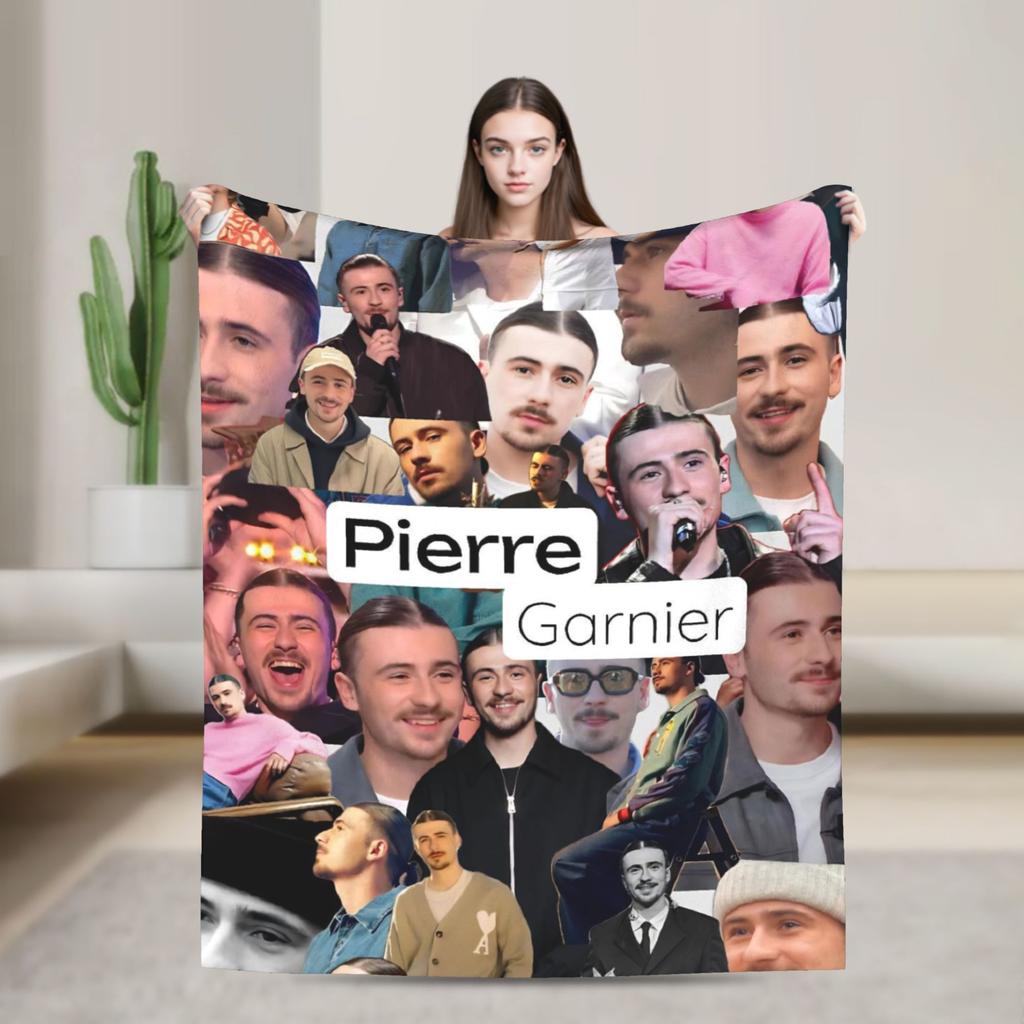 PIERRE GARNIER EVERY SECOND  Blanket  Soft Warm Pattern Plush Bedding Throws For Outdoor Camping Flannel Bedspread Bed Cover
