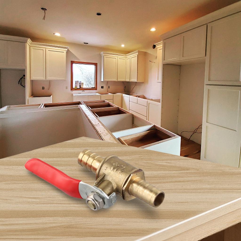 Ball Valve 6/8/10/12mm 6/8/10/12mm Ball Valve High Quality Hose Barb Brass