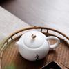 Mutton-Fat Jade White Porcelain Xishi Teapot