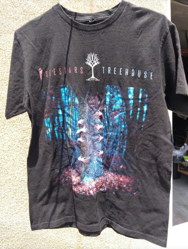 

I SEE STARS Band Treehouse Unisex Adult Cotton Shirt S To 5XL RI_237 Unisex T-Shirt L