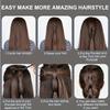 6pcs Hair Styling Tools Set With Spray Bottle Hair Combs Brushes For Braiding