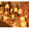 1.5 Meters LED Christmas String Lights DIY Decor 3D Decor Lamp Battery Version Pendant Tree Lantern Strip Outdoor Garden