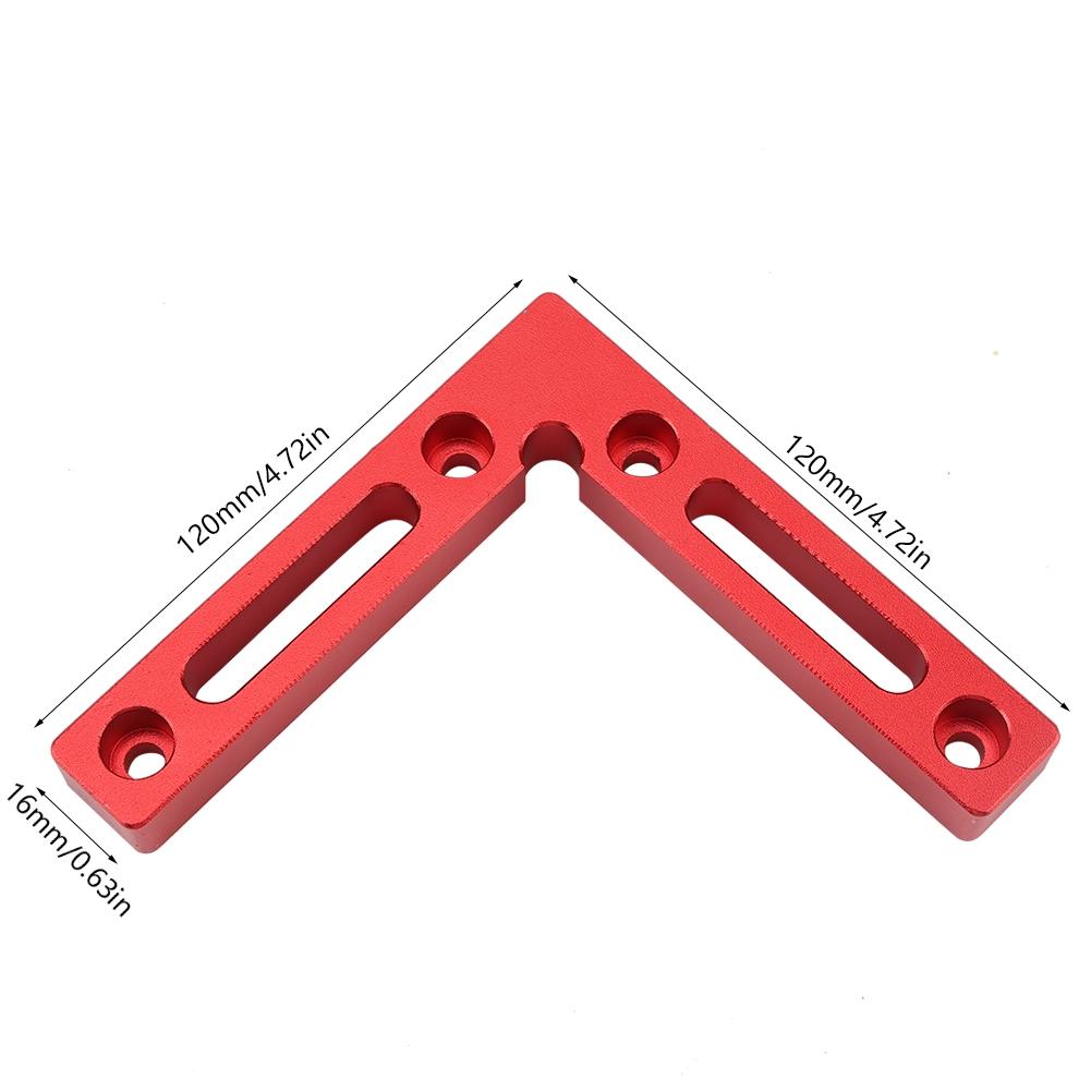 Woodworking Corner Clamp, Aluminum Alloy, L-Shaped, Right Angle, 90 Degree, for Wood and Metal