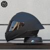 ORZ Motorcycle helmet, men's and women's dual lens full face helmet, motorcycle sports car, all season full face helmet