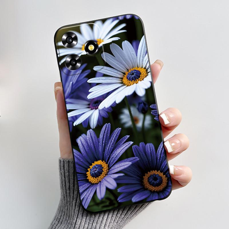 For ZTE Blade A73 4G Case Luxury Dragon Cute Cool Boys Girls Black Matte Soft Silicone Casing For ZTE Axon 50 Lite Bumper Cover