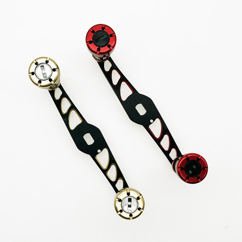Outdoor Fishing Water Drop Reel Fishing Reel Handle Aluminum Alloy Water Drop Reel Conversion Diy Accessories