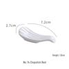 White Ceramic Chopstick & Spoon Rest
