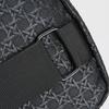 Men's PU Leather Crossbody Chest Bag - Urban Travel Sling with Earphone Hole & Multifunction Design