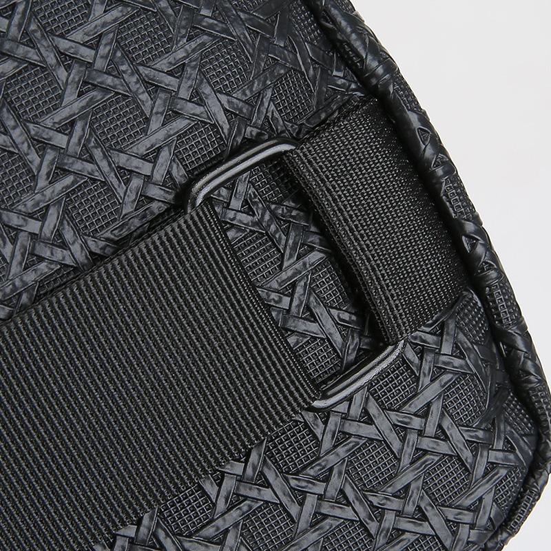 Men's PU Leather Crossbody Chest Bag - Urban Travel Sling with Earphone Hole & Multifunction Design