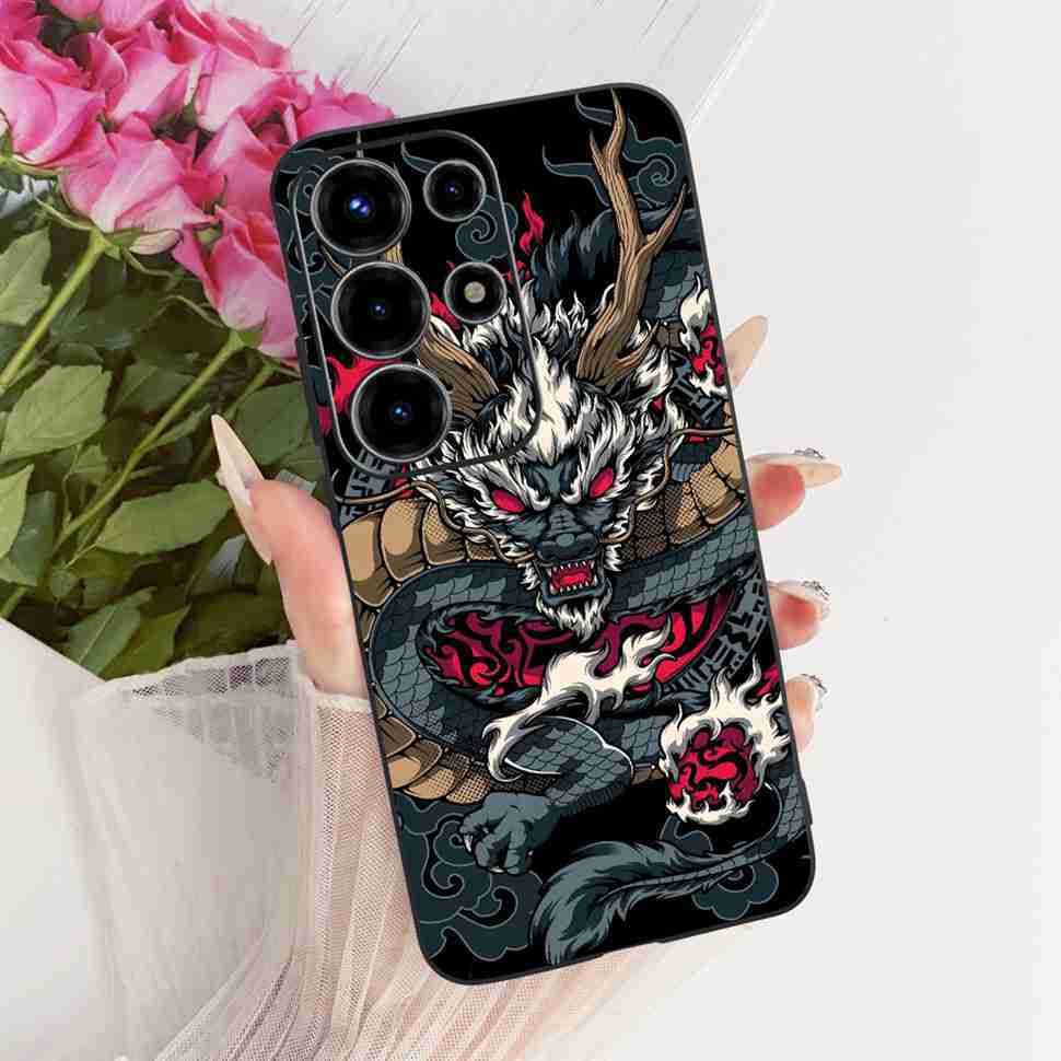 Cover For Itel S26 Ultra 5G Case Cool Dragon Wolf Silicone Soft Casing For Itel Super 26 Ultra 26Ultra Phone Shell Fundas