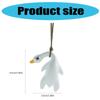 Uv Color Changing Duck Pendant with Ultraviolet Discoloration Effect Hanging Pendant for Car Rearview Mirror Decoration