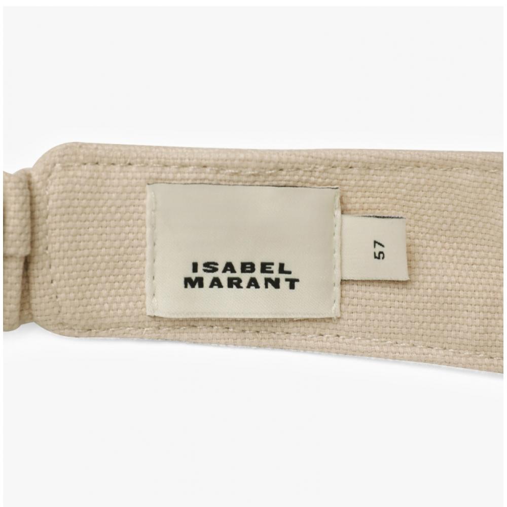 Isabelle Marant Cq004xfa A3c05a Ecbk Tyry Tyree Logo Visor Sun Cap