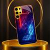 Rouge bleu tendance téléphone portable nouveau modèle Best-seller Coque de téléphone Coque de téléphone en verre pour Samsung Galaxy S26 S25 S24 S23 S22 FE, Ultra, Plus