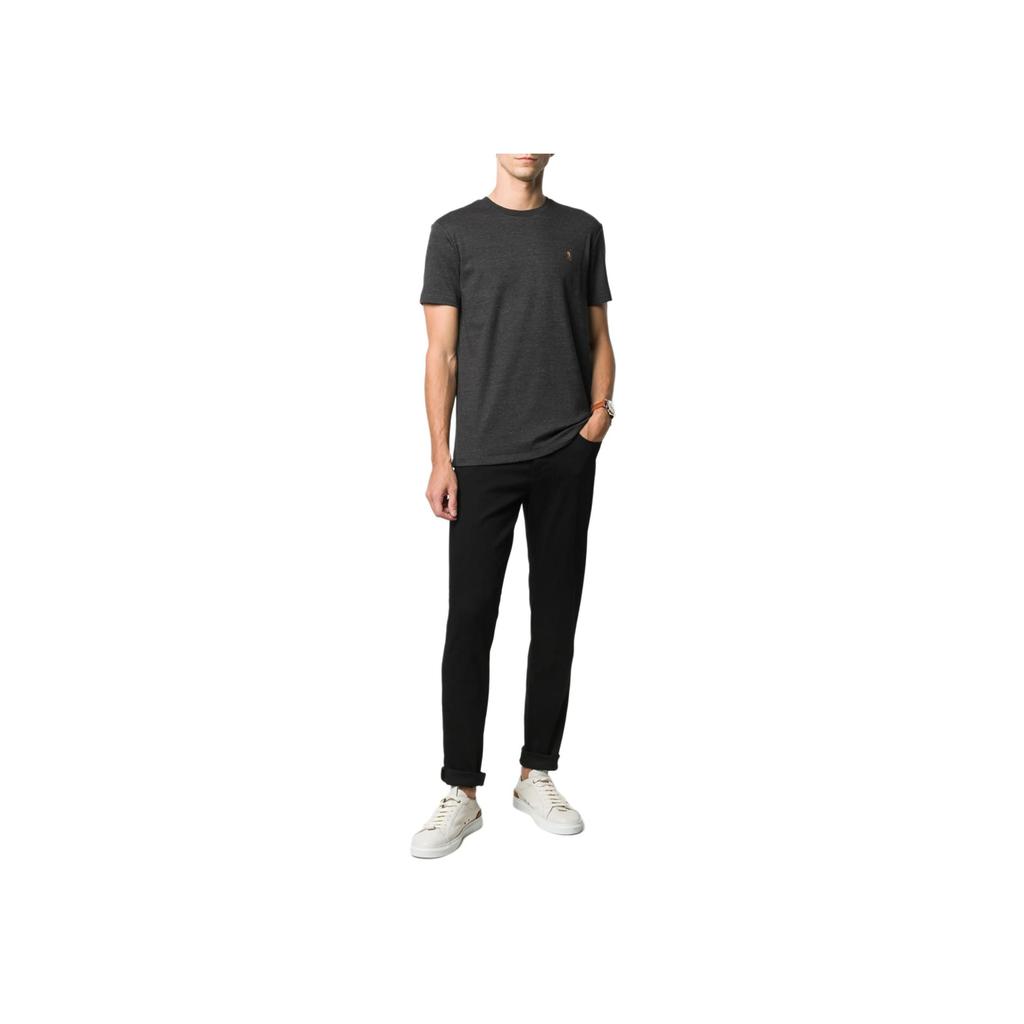 Polo Ralph Lauren Logo Embroidered Crew Neck Short Sleeve T-Shirt Men Tops 710740727-032