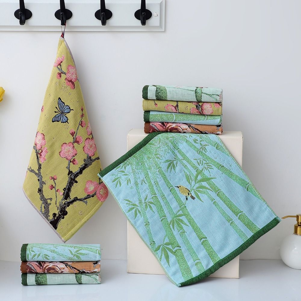 34x40cm Large Hand Towel Quick Dry Tea Towel High Quality Handkerchief  Home Restaurant