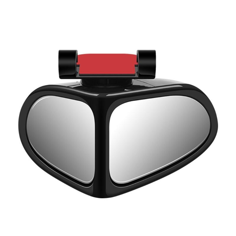 Safe Drive Auxiliary Blind Spots Reflectors Glass 360 Degree Flexible Rotation High Definition Wide Angle Lens for Car