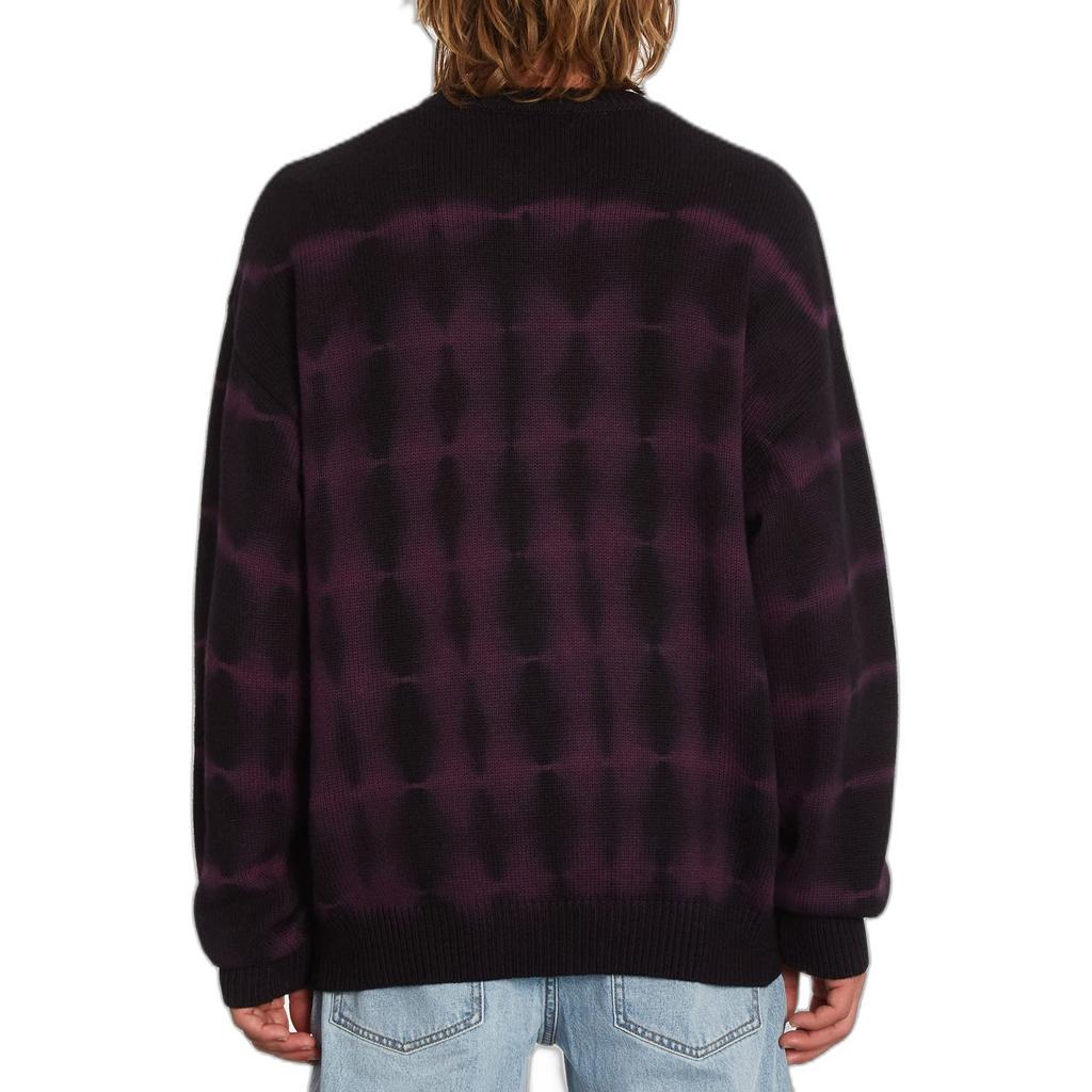 Volcom Crew Neck Sweater BARODE Stylish Size Small Men's Tie-Dye (Classic Fit) [A0732202 / SWEATER] Tie-Dye Sweater,