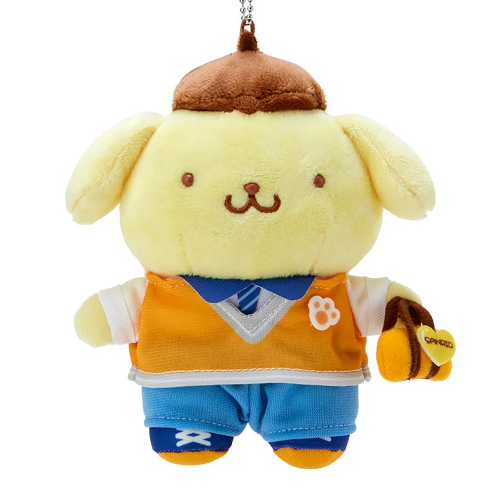 Sanrio Mascot Holder Gakuen Pompompurin 320633 (#Sanrio Kiramekibu)