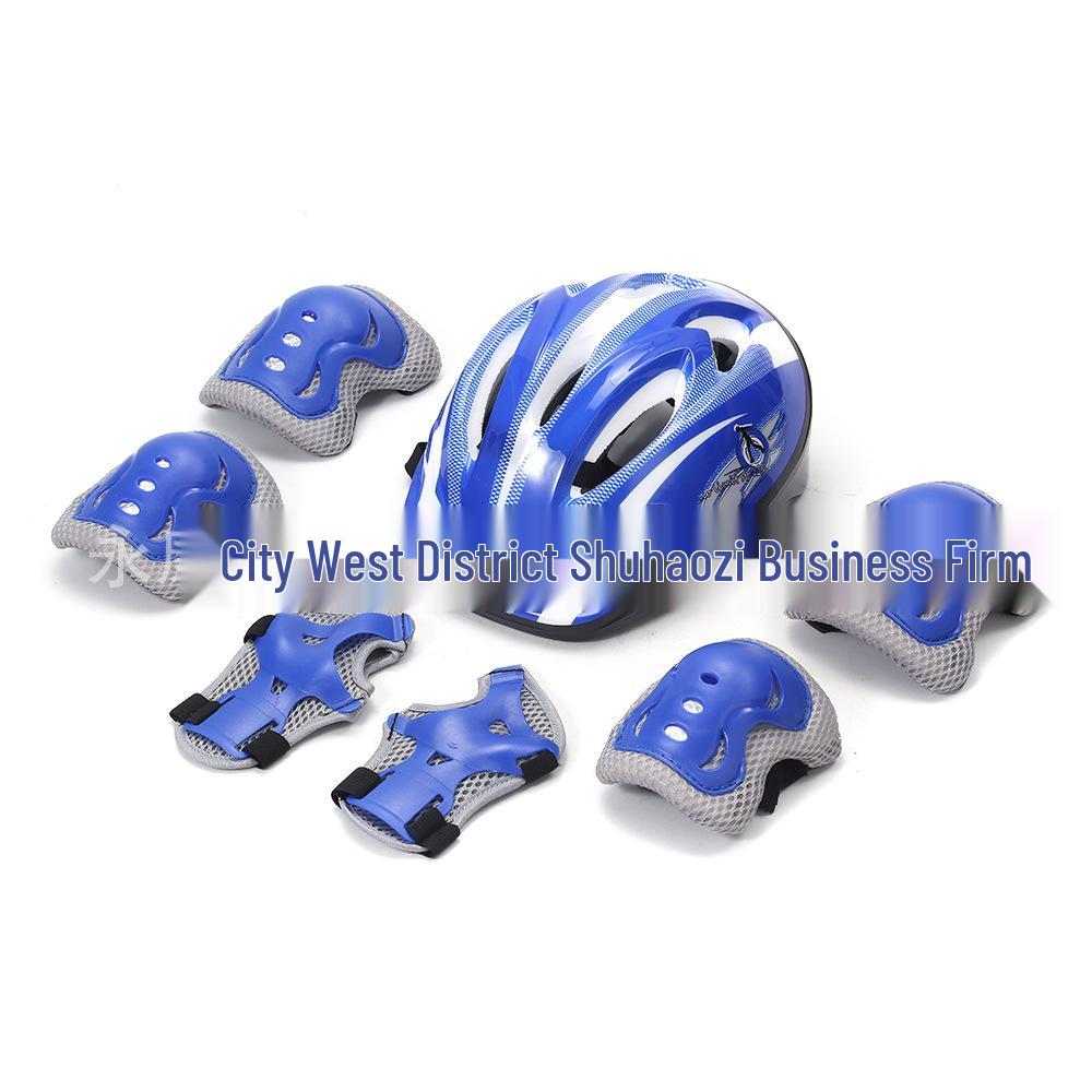Children's 7-Piece Outdoor Protective Gear Set for Biking and Balance Bikes