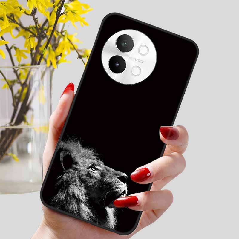 For Vivo V40 Lite 5G Case Fashion Soft Silicone Lovely Phone Cover for Vivo V 40 Lite V40Lite 5G Protect Back Cover TPU Coques