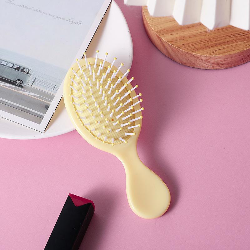 Mini Cute Cartoon Girl Air Cushion Massage Comb