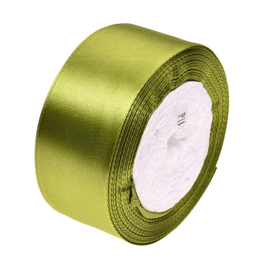 50m Reel x 3mm Double sided satin Craft Ribbon Hair Bow Decoration cards