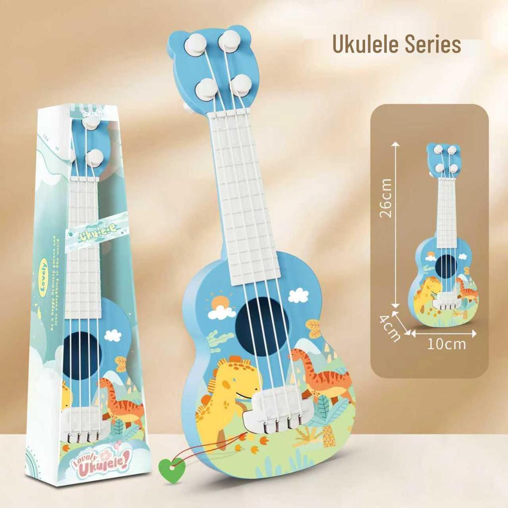 Realistic Guitar Playable Ukulele Toy for Children's Musical Education
