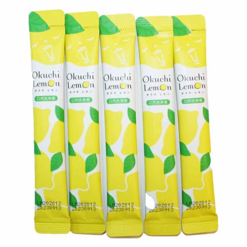Refreshing Mouthwash OctiLemon 5-pack (11mL Per Packet) Lemon Flavor