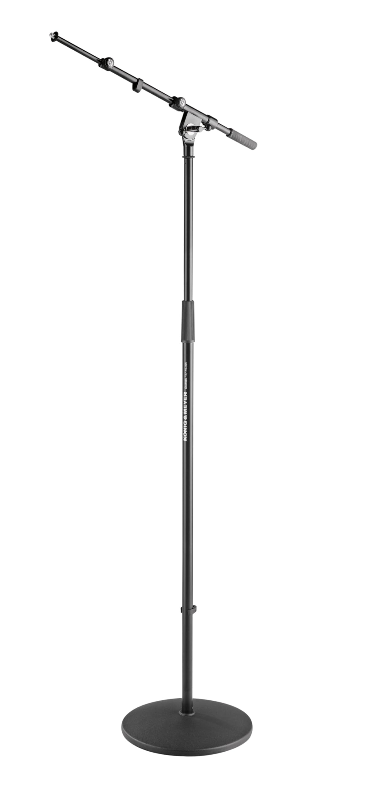 

K&M 26145 black telescopic boom microphone stand
