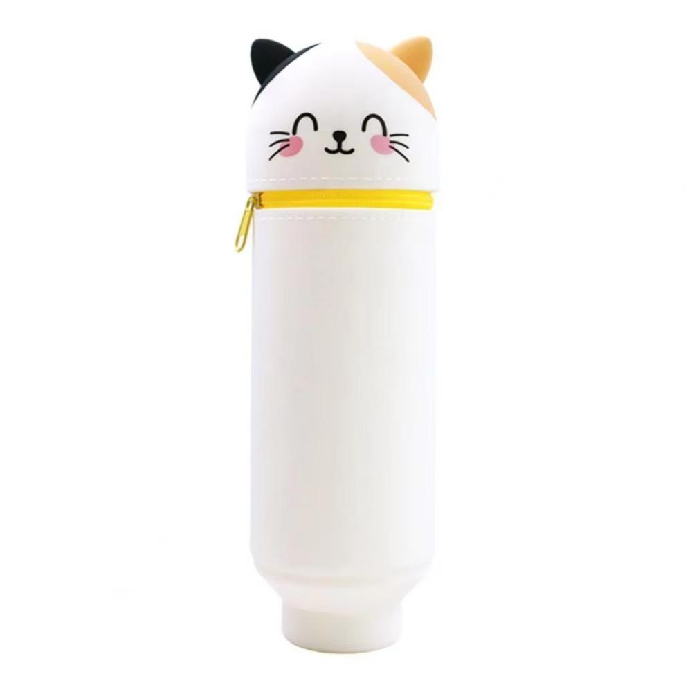 Animal Shape Pencil Case Silicone Stationery Storage Bag High Quality Pen Pouch