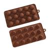 Handmade Design Silicone Chocolate Mold Non-Stick Surface Pudding Mold  Dessert Baking