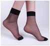 Women's Summer Short Silky Transparent Crystal Stockings - Invisible Socks Pair