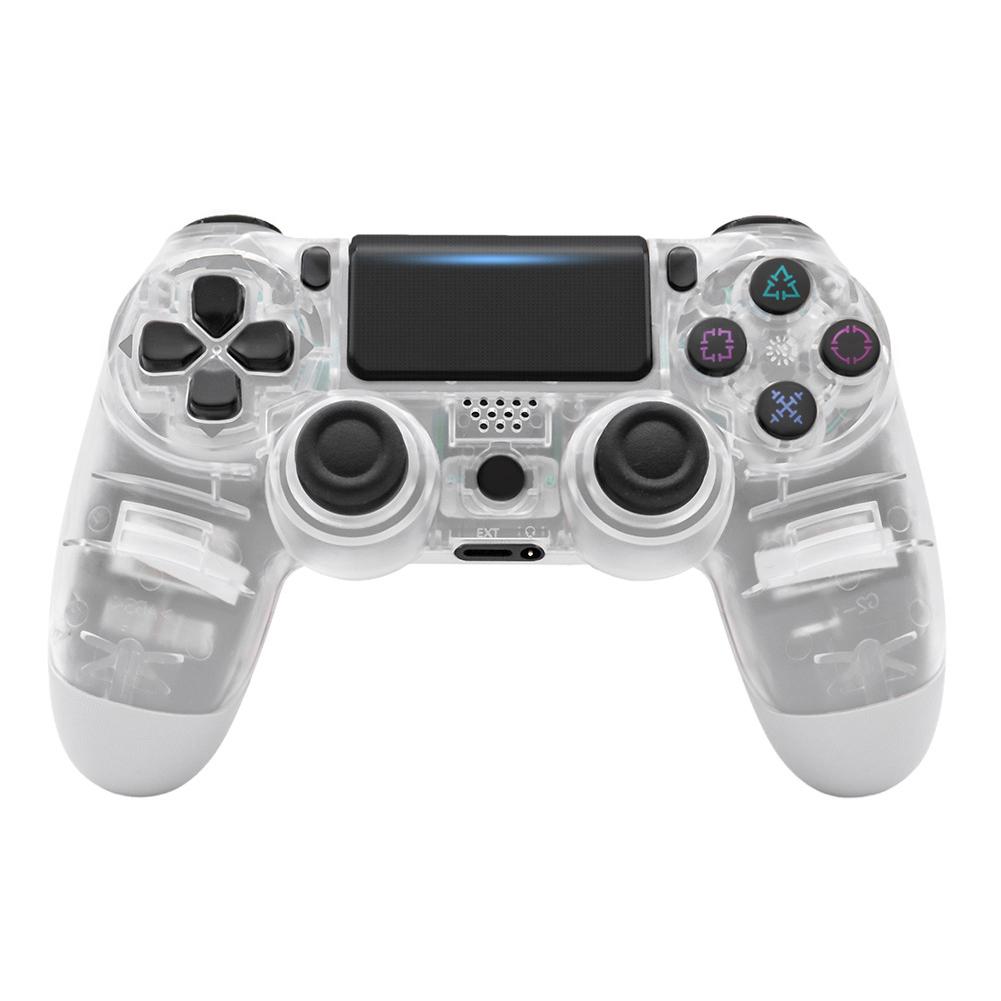 4.0 Wireless Bluetooth Controller Gamepad with Light Strip for PS4