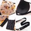 Seksowny biustonosz zapinany z przodu Push Up Brassrere Femme Drukowane kwiaty Bralette Wygodna bezprzewodowa bielizna damska BC Cup
