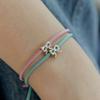 murmur [925silver]Color rope ribbon bracelet