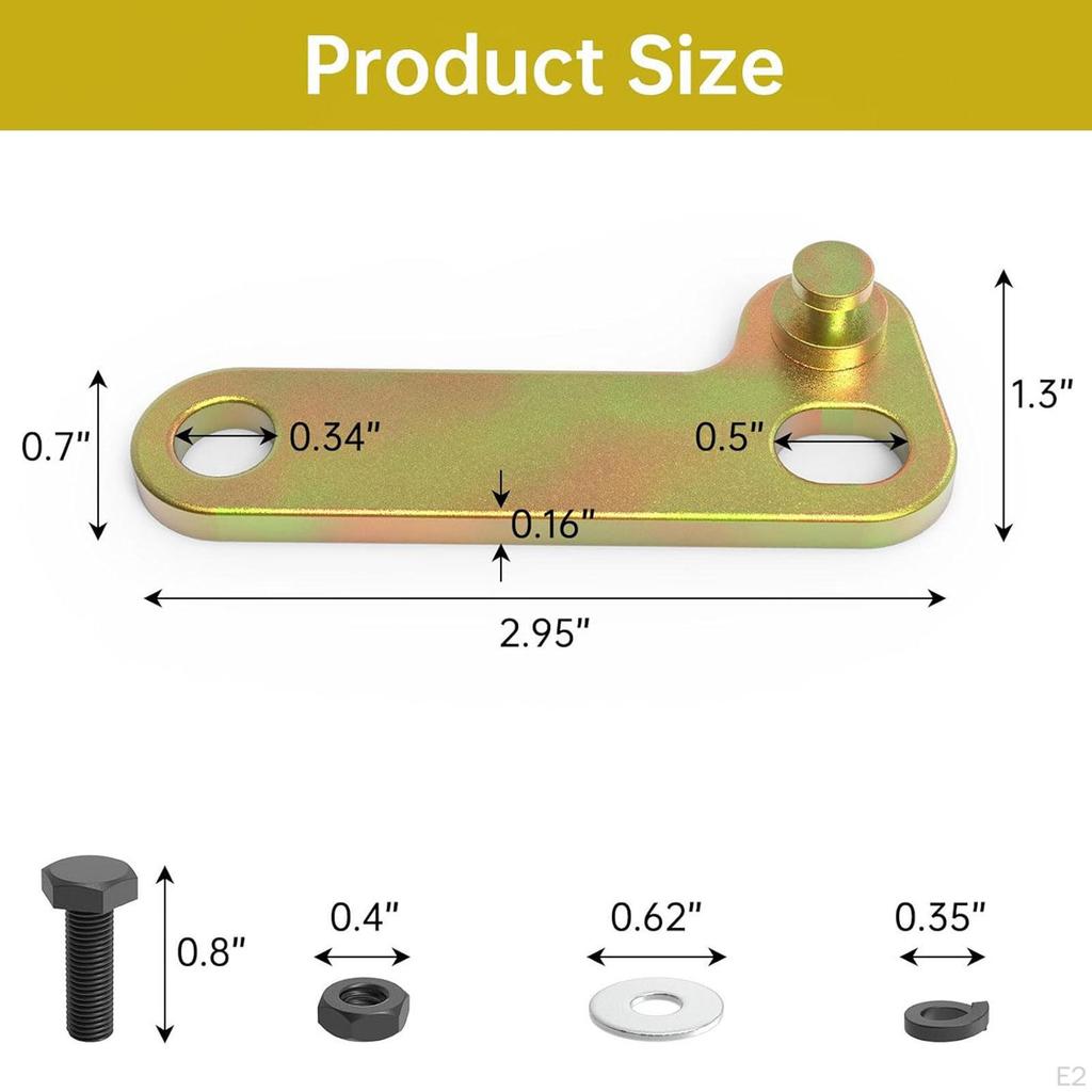 Carburetor Kickdown Throttle Bracket Kit 20 121 Professional Direct Replaces