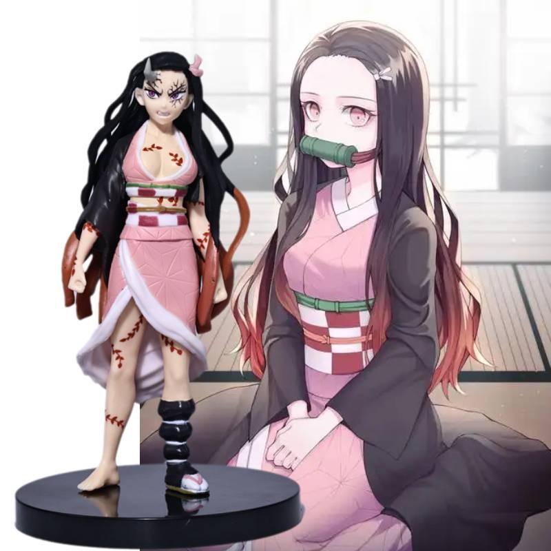 Kamado Demon Slayer Nezuko Actoin Figure Doll Game Display Collectible Model