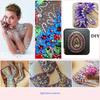 Mixed Color Crystal Buckles - Handmade Double Hole Glass Diamond for DIY Clothing