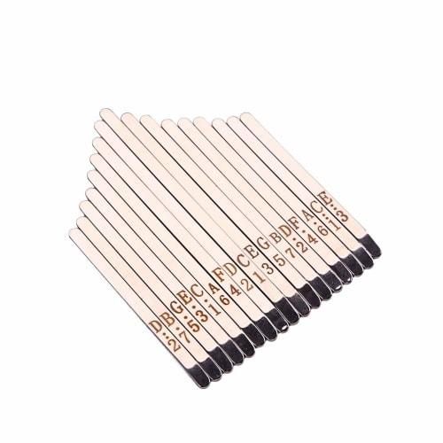 

Oikabio Musical Steel Key Metal Piece for 17-Key Kalimba, Portable Musical Accessory