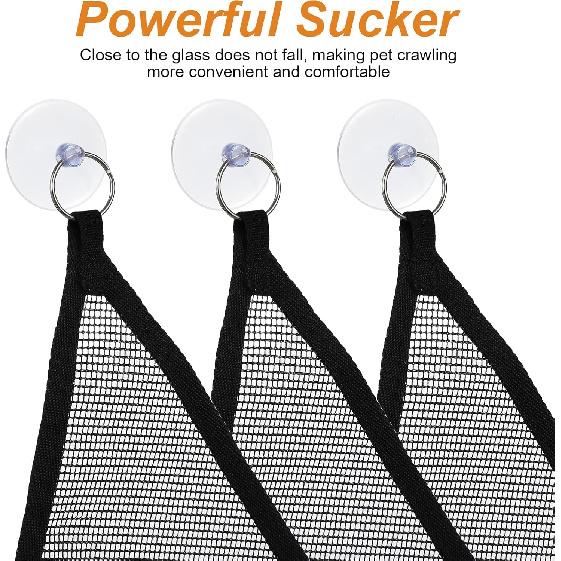 2Pcs Bearded Dragon Hammock, Breathable Mesh Reptile Hammock Lizard Tank Accessories, Triangle Geckos Hammocks for Bearded Dragons, Snakes, and