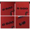 ECLD4 Car Trunk Words Logo Badge Emblem Decals Sticker For Mercedes Benz G Class G65 G55 G63 G350 G400 G500 G350d 4X4 W463 W464