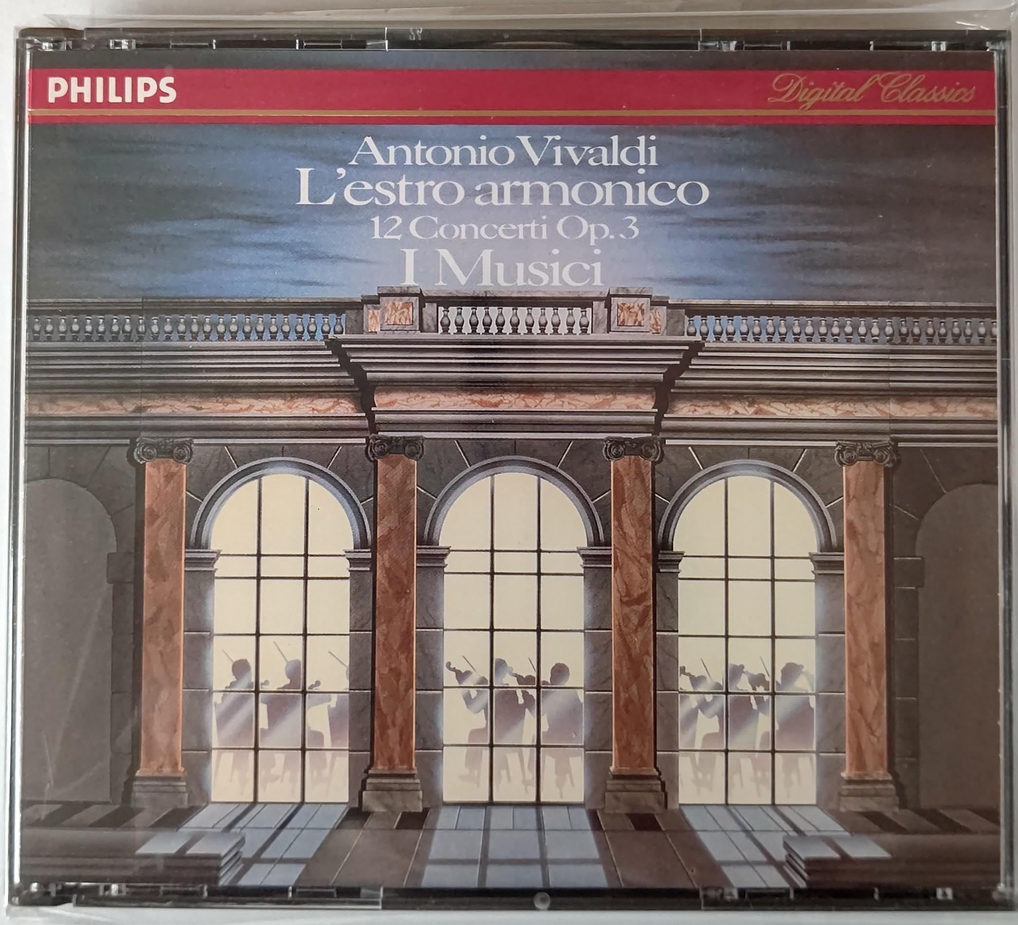 

CD ANTONIO VIVALDI I MUSICI Lestro Armonico 12 Concerti Op. 4121282 PHILIPS DIGITAL Germany Classical Used
