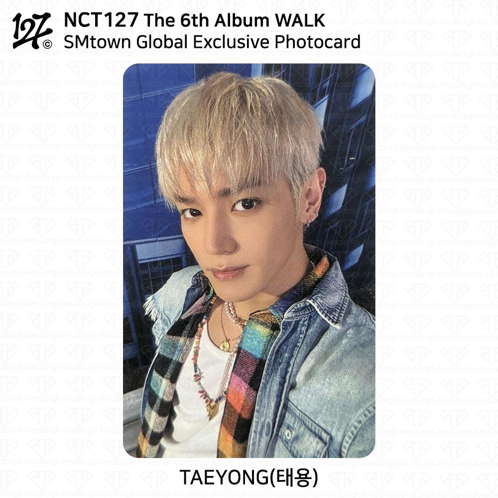 NCT127 The 6th Album WALK Exclusive Photocard SMtown Global Walmart KPOP
