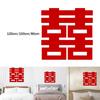Stickers for Doors Chinese Wedding Decoration Paper Ornament Photo Requisite