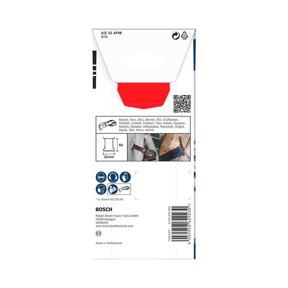 Bosch Starlock Blade AIZ32APIB Multi-Tool