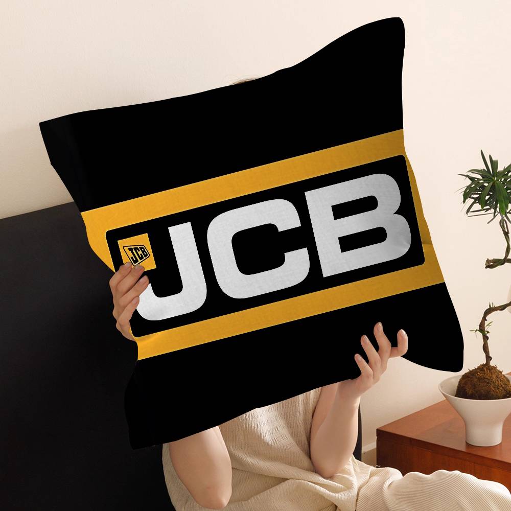 J-Jcbs Logo Kissenbezug Design Kissenhülle Dekor Feiertagsdekorati