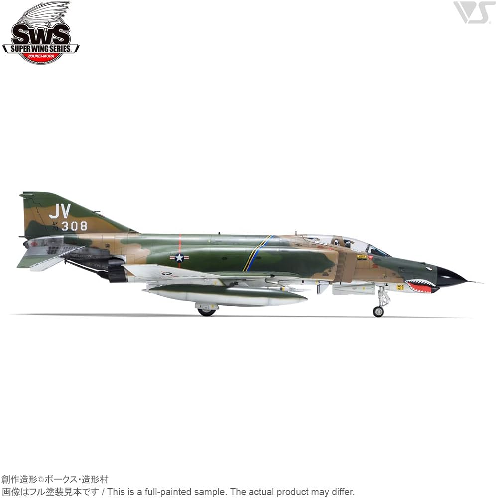 SWS Maßstab 1/48 F-4E (Frühes Modell) Phantom II Plastikmodell